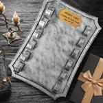 【Exclusive!】6 Tiered Wooden Wizard Wand Display Stand, Wall-Mount Magic Wands Holder (Wands Not Included)