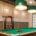 【Patented】Wall Mount Pool Cue Rack for 6 pcs - Cherry