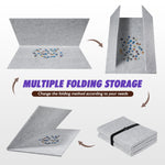 【Patented】【Tran-Z Series】 1500 Pieces Foldable Puzzle Mat, 39" x 26" Portable Jigsaw Puzzle Board