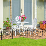 5 Pcs Decorative Garden Fence - 32in x 10ft