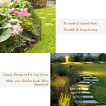 5 Pcs Decorative Garden Fence - 32in x 10ft