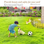 5 Pcs Decorative Garden Fence - 32in x 10ft