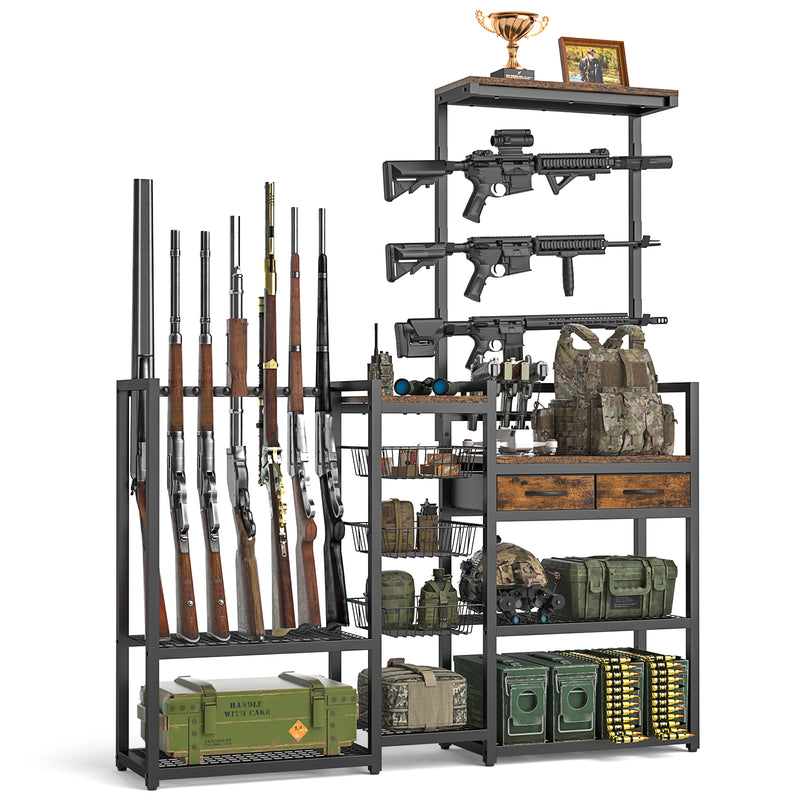 Large Floor Rifle Racks