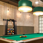 【Patented】Wall Mount Pool Cue Rack for 6 pcs - Black