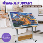 【Patented】【Tran-Z Series】 2000 Pieces Foldable Puzzle Mat, 46" x 31" Portable Jigsaw Puzzle Board