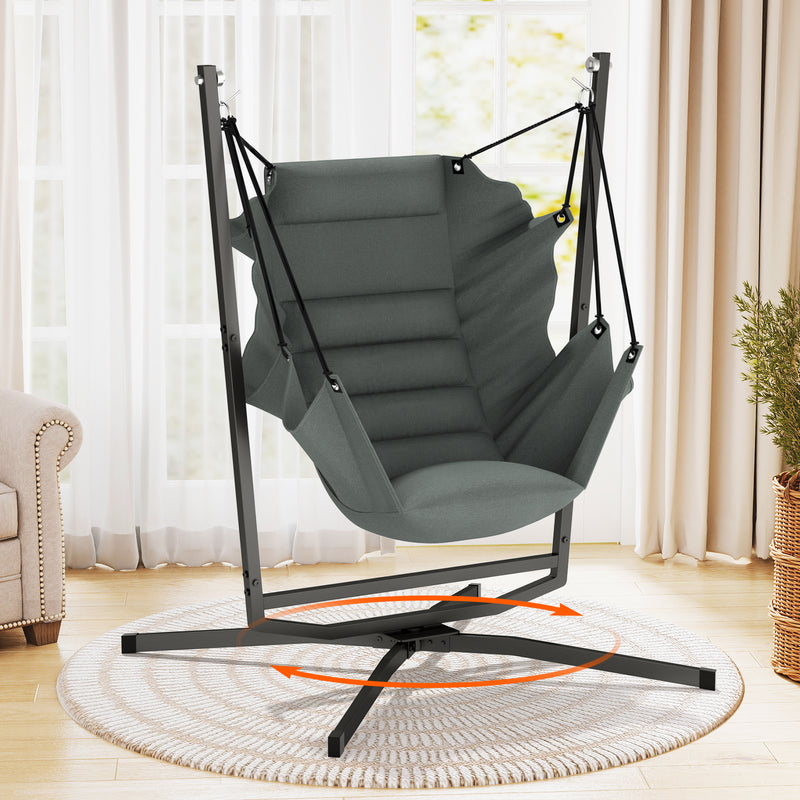 360° Swivel Hammock Swing Chair with Stand