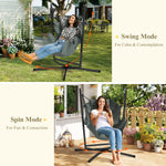 360° Swivel Hammock Swing Chair with Stand