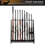 【Hot Sale】Heavy Duty Freestanding Gun Rack with Soft Padding